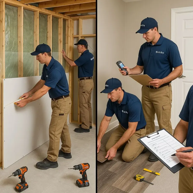 Repairs and Reconstruction process in East Greenbush, NY